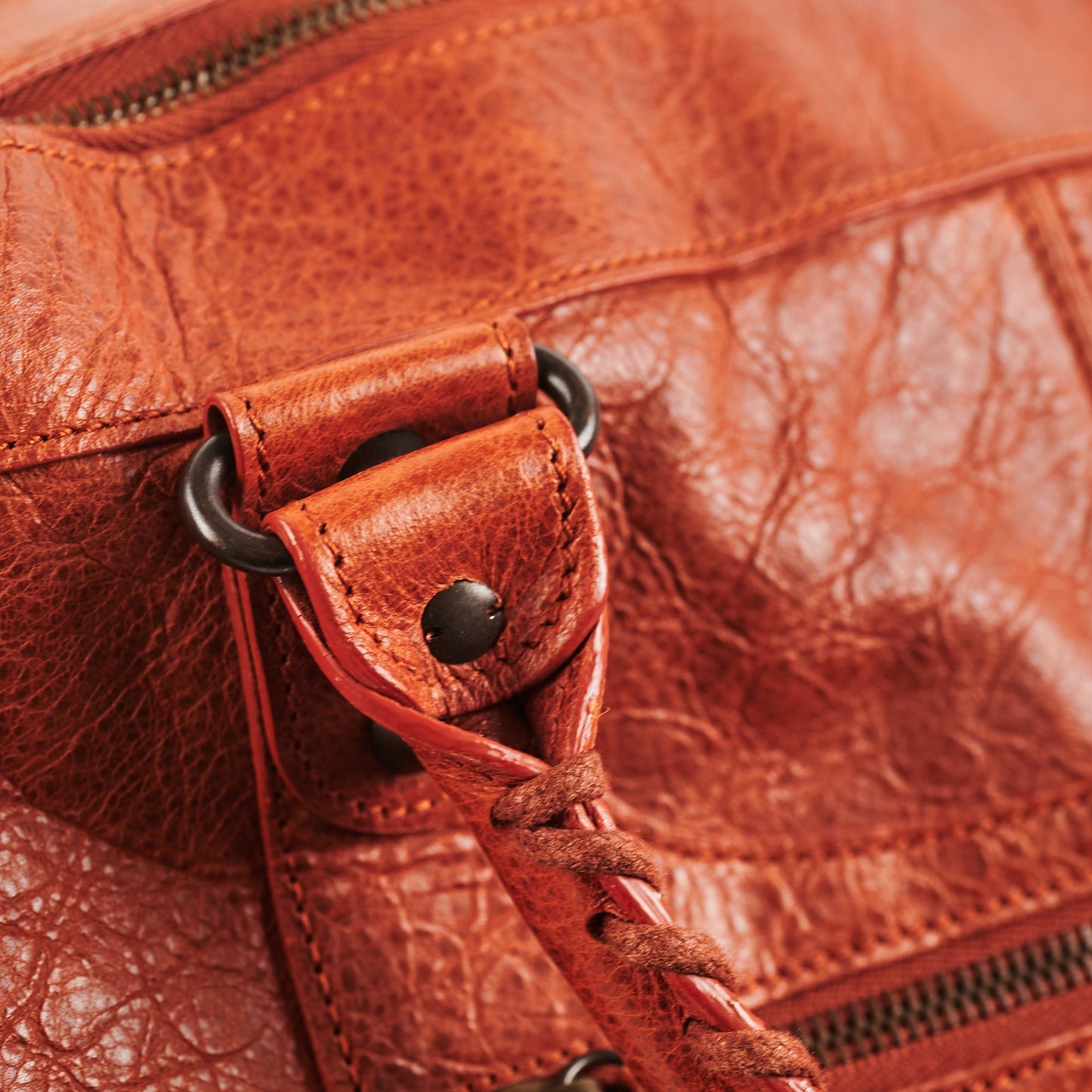 Balenciaga Large City Brown Bag