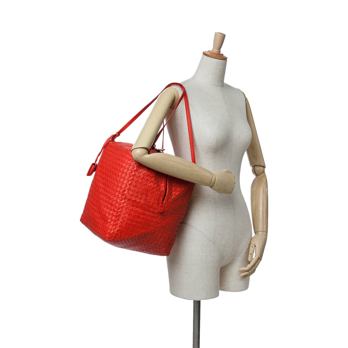 Bottega Veneta Sac Napp Intrecciato Cube Shoulder Bag