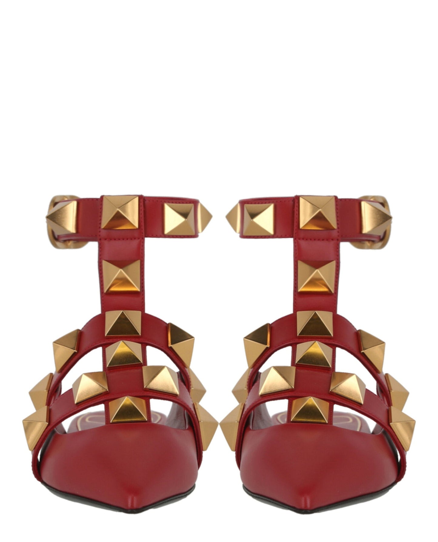 Valentino Womens Roman Stud Ballerina Shoe