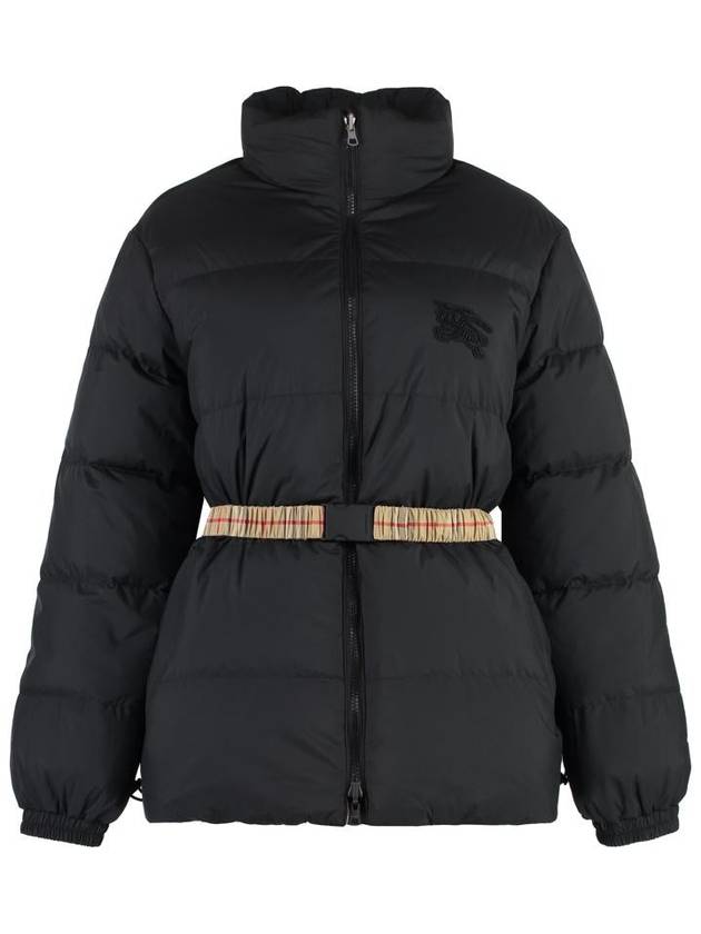 Burberry Check Reversible Down Padding Beige Black
