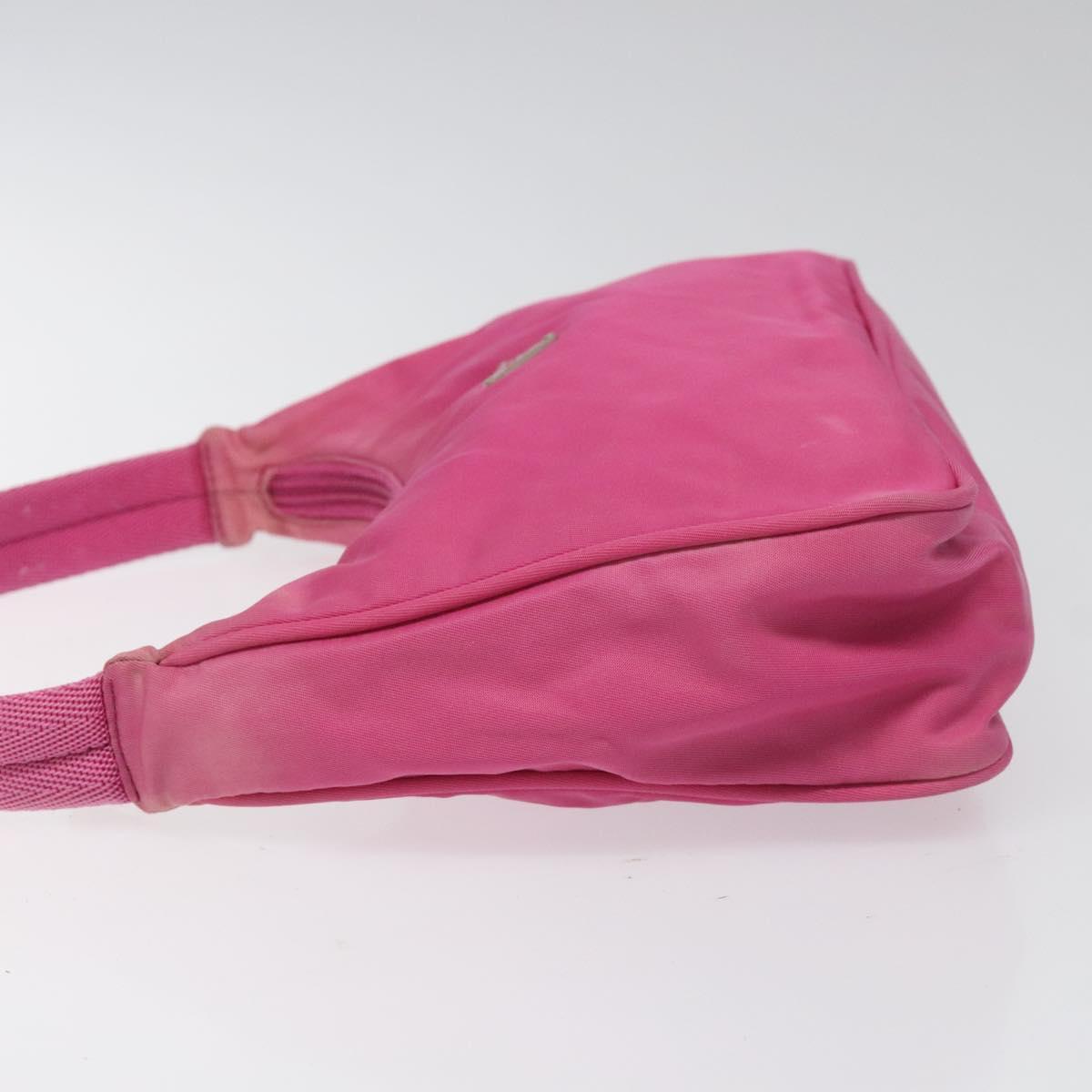 PRADA Mini Hand Bag Nylon Pink am7616