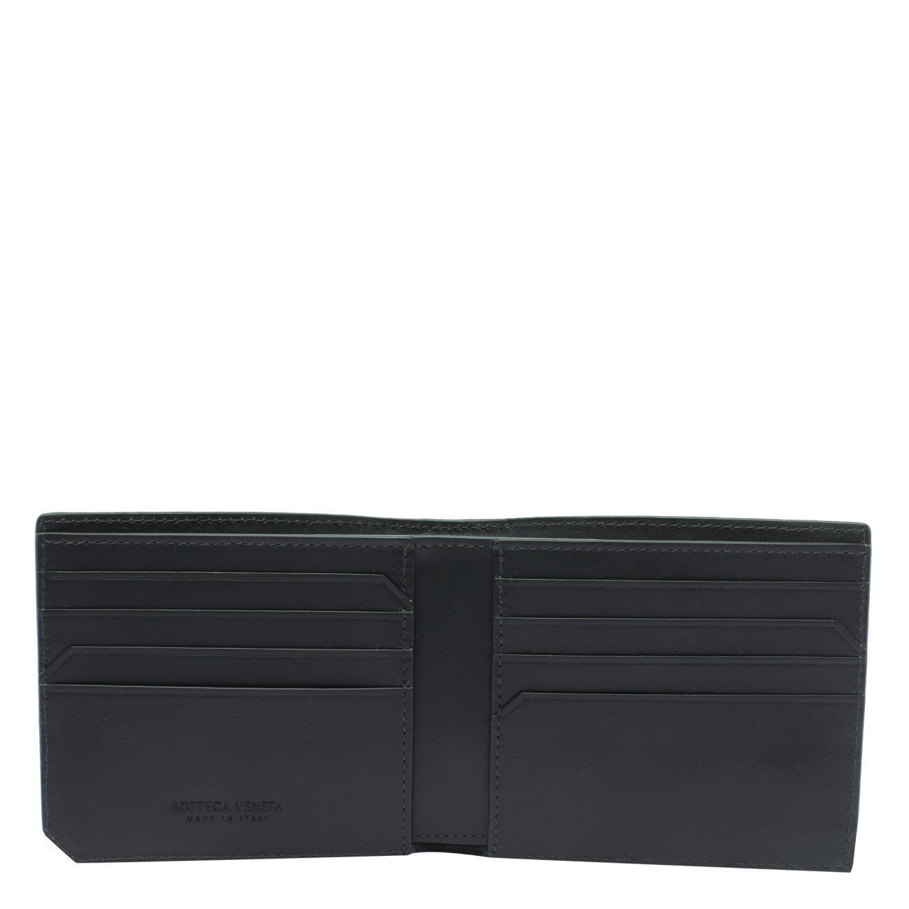 Bottega Veneta Men Bi-Fold Small Intrecciato Wallet