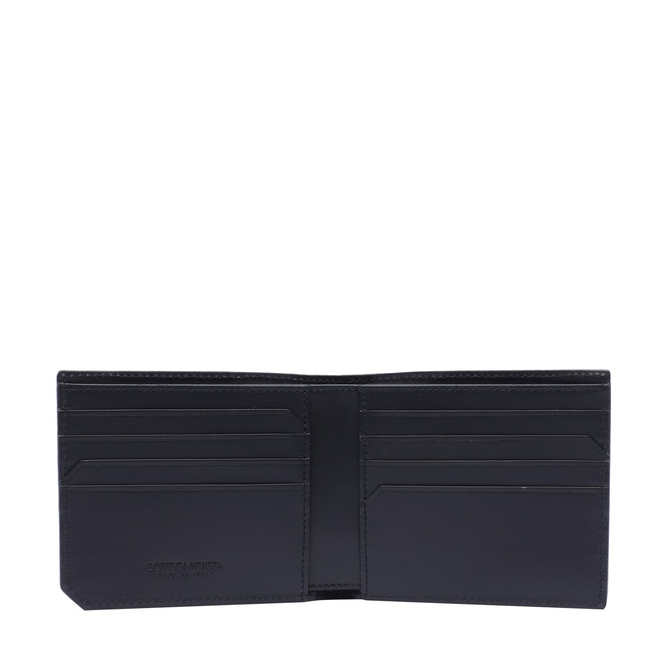 Bottega Veneta Bi-Fold Small Intrecciato Wallet