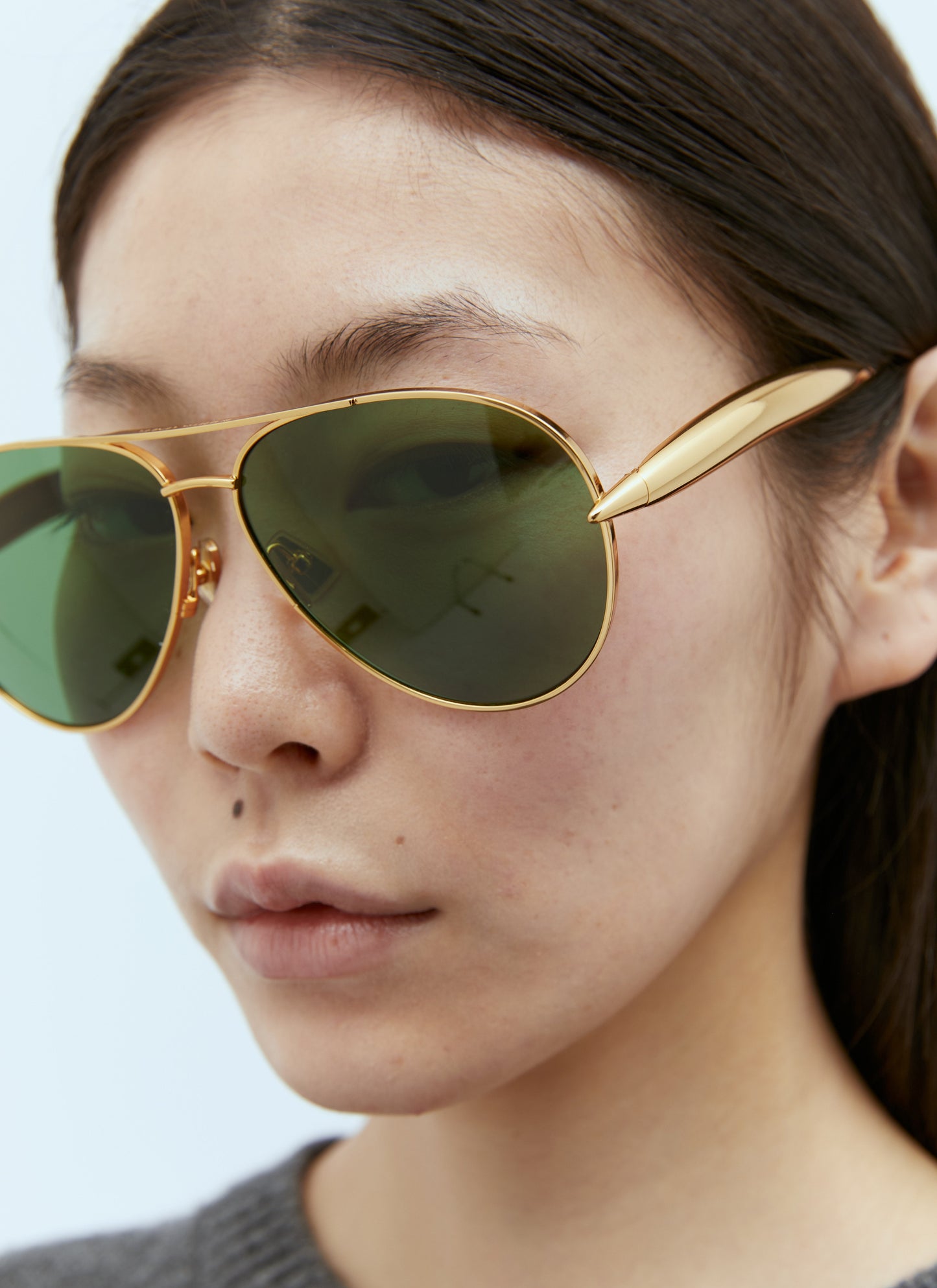 Bottega Veneta Women Sardine Aviator Sunglasses