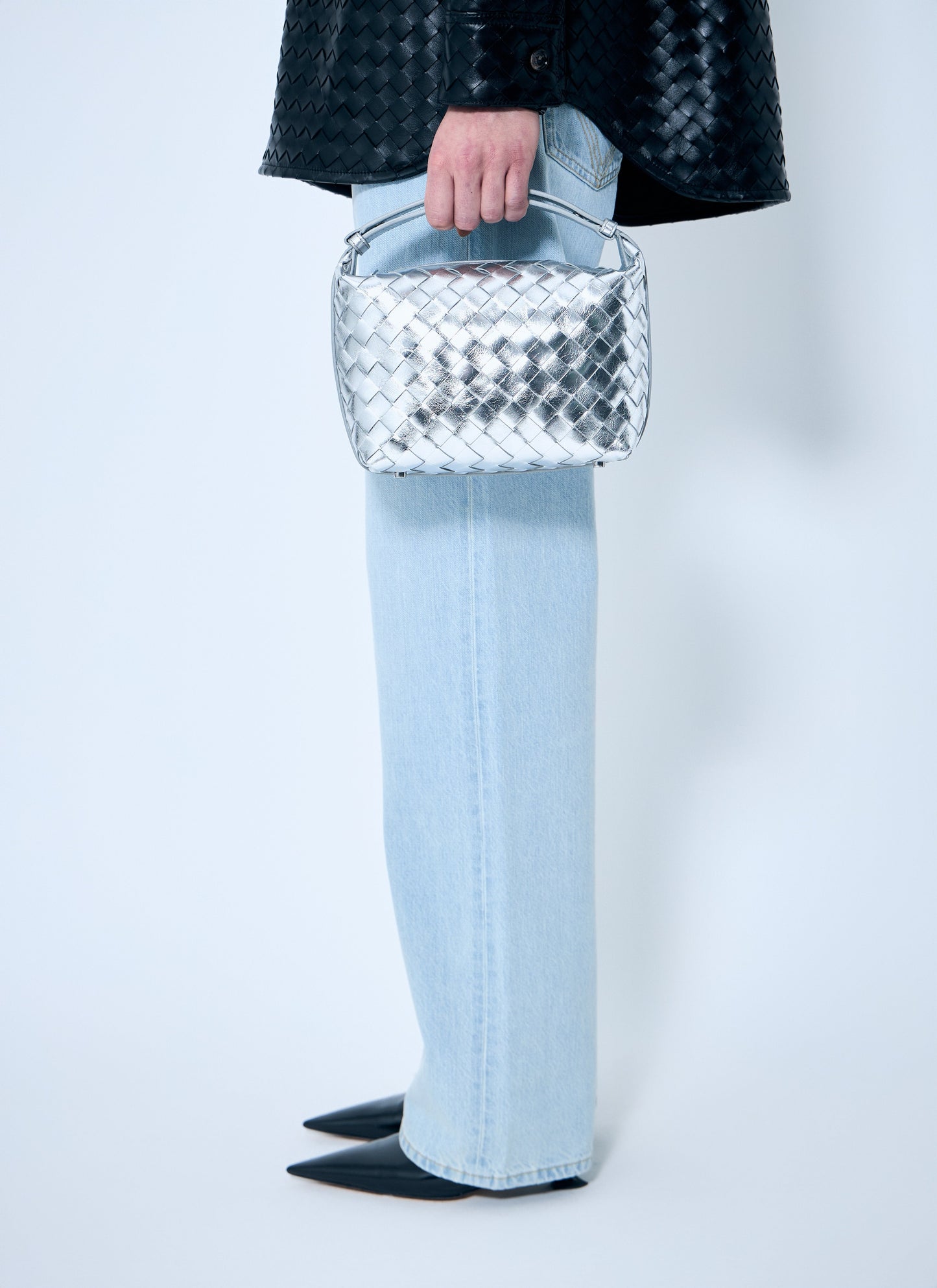 Bottega Veneta Women Mini Wallace Shoulder Bag