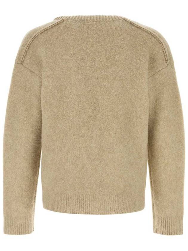 Burberry V-Neck Wool Cashmere Knit Top Linden