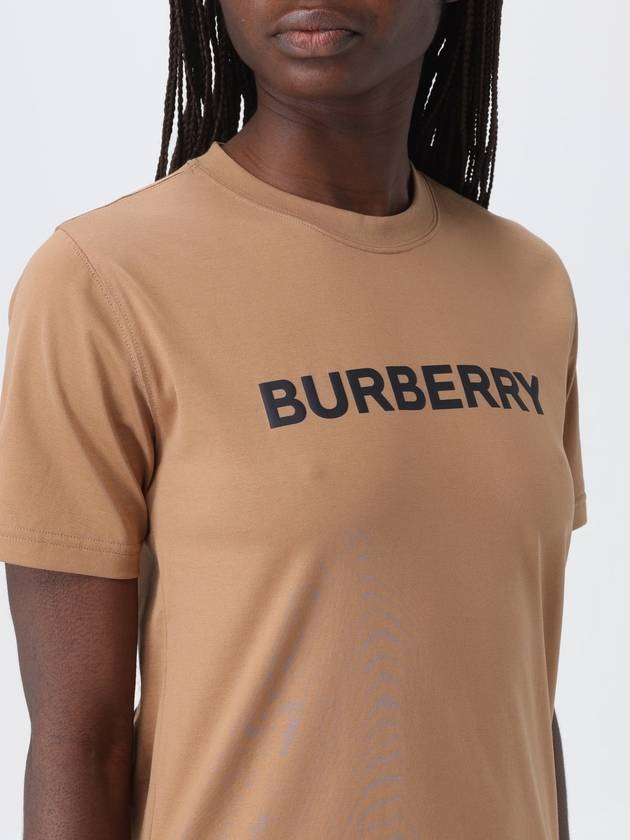 Burberry Logo Print T-Shirt Brown