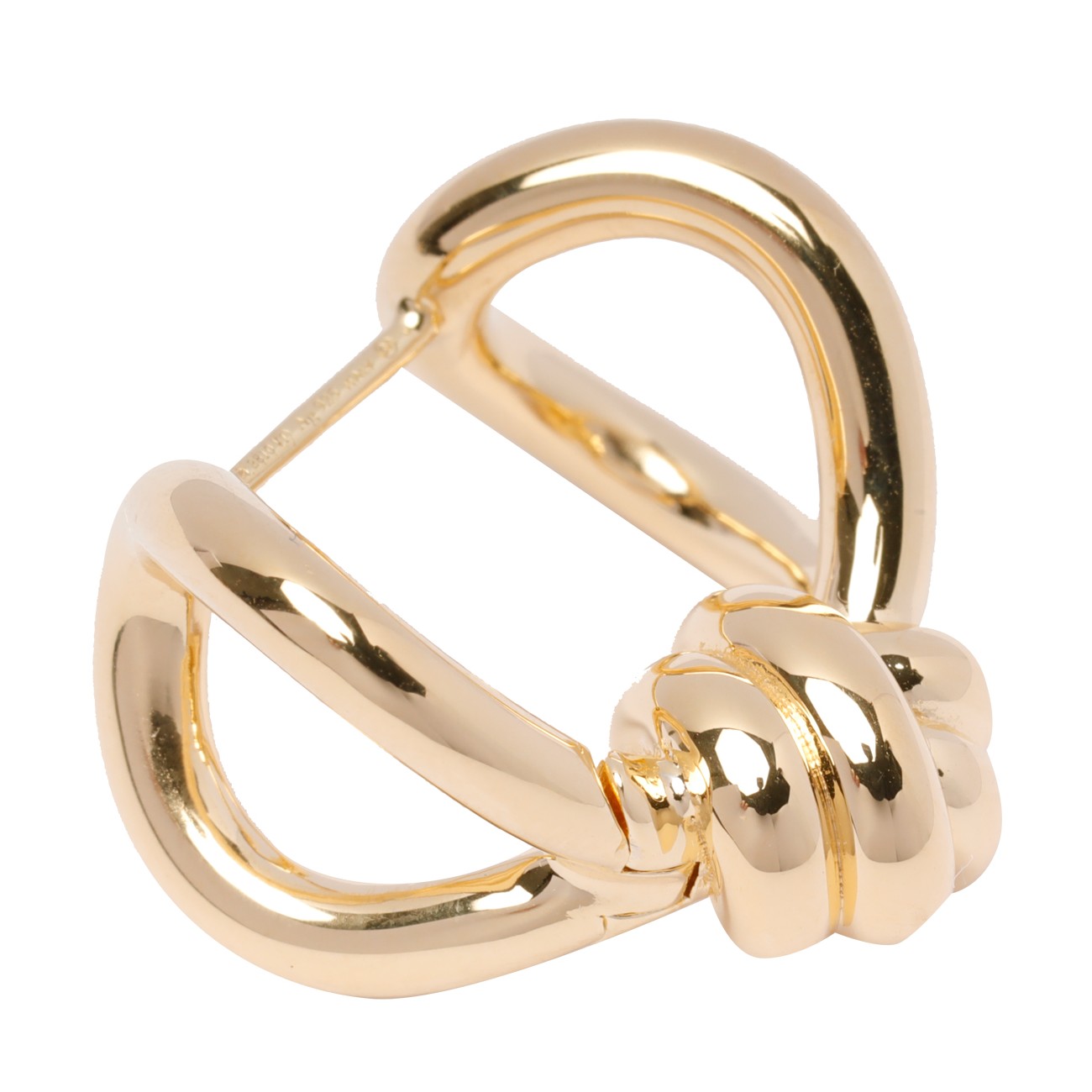 Bottega Veneta Women Circular Knot Earrings