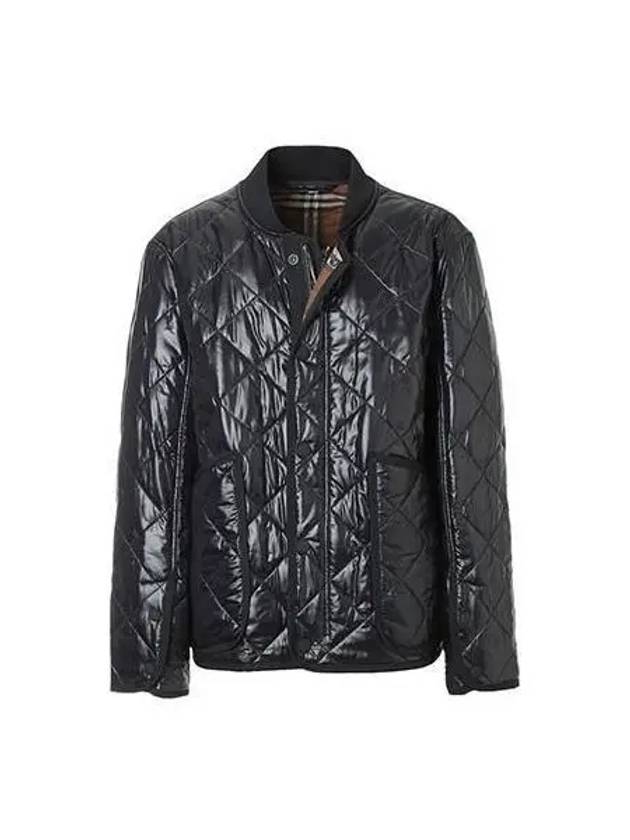 Burberry Diamond Quilted Boomer Padding Black