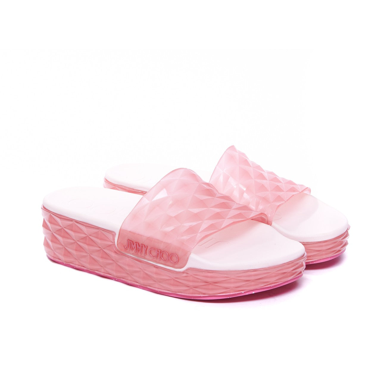 Jimmy Choo Women Diamond Slide Sandals