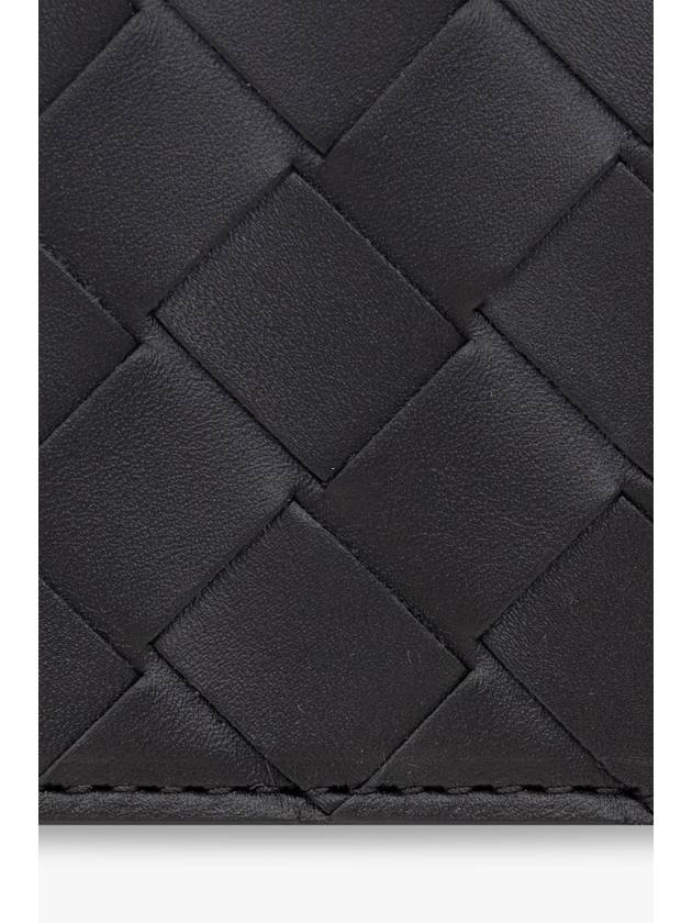 Bottega Veneta Intrecciato Coin Purse Black