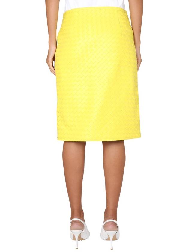 Bottega Veneta 23 ss Skirt WITH Woven Pattern 729819V2JG07193 B0040201248