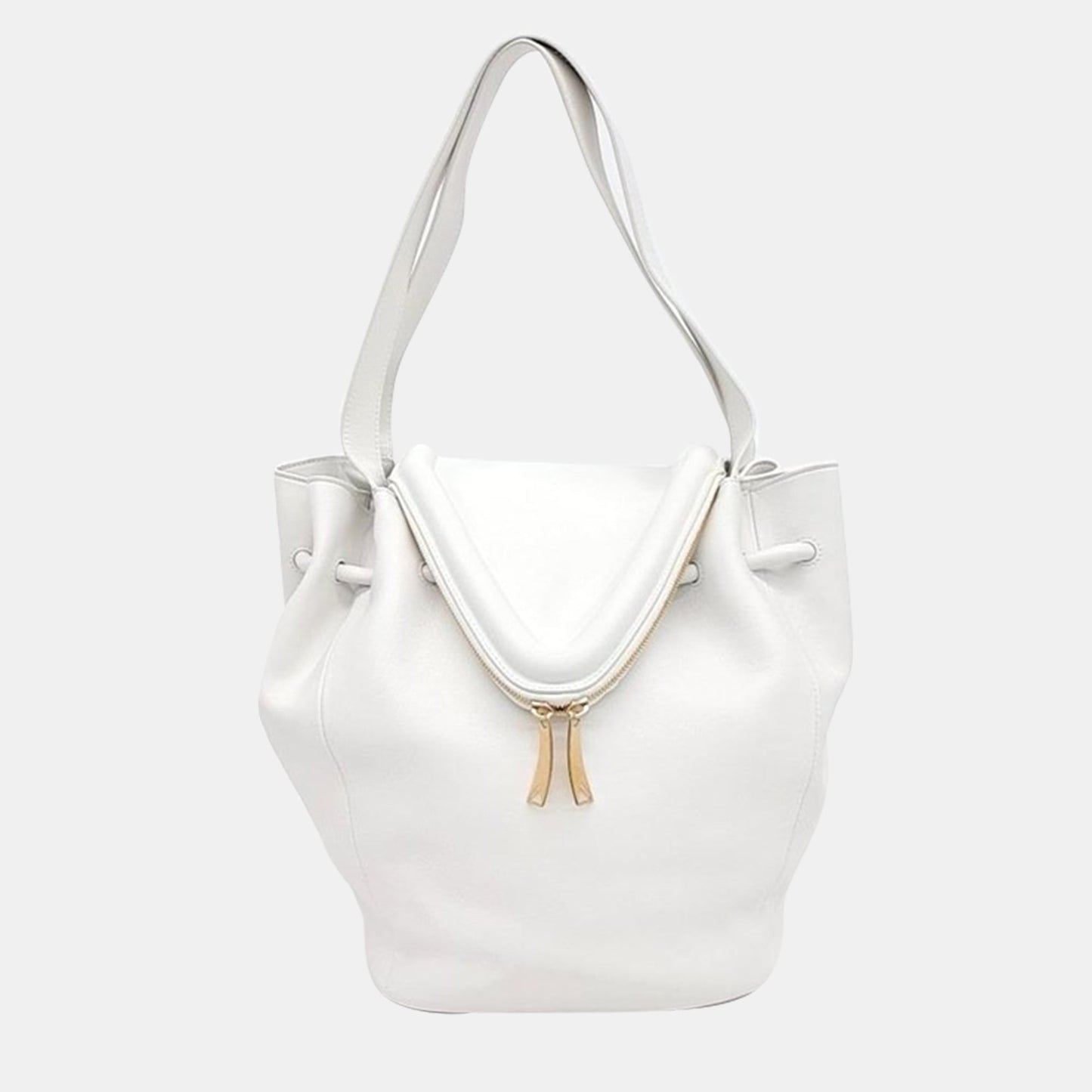 Bottega Veneta White Veneta Handbag