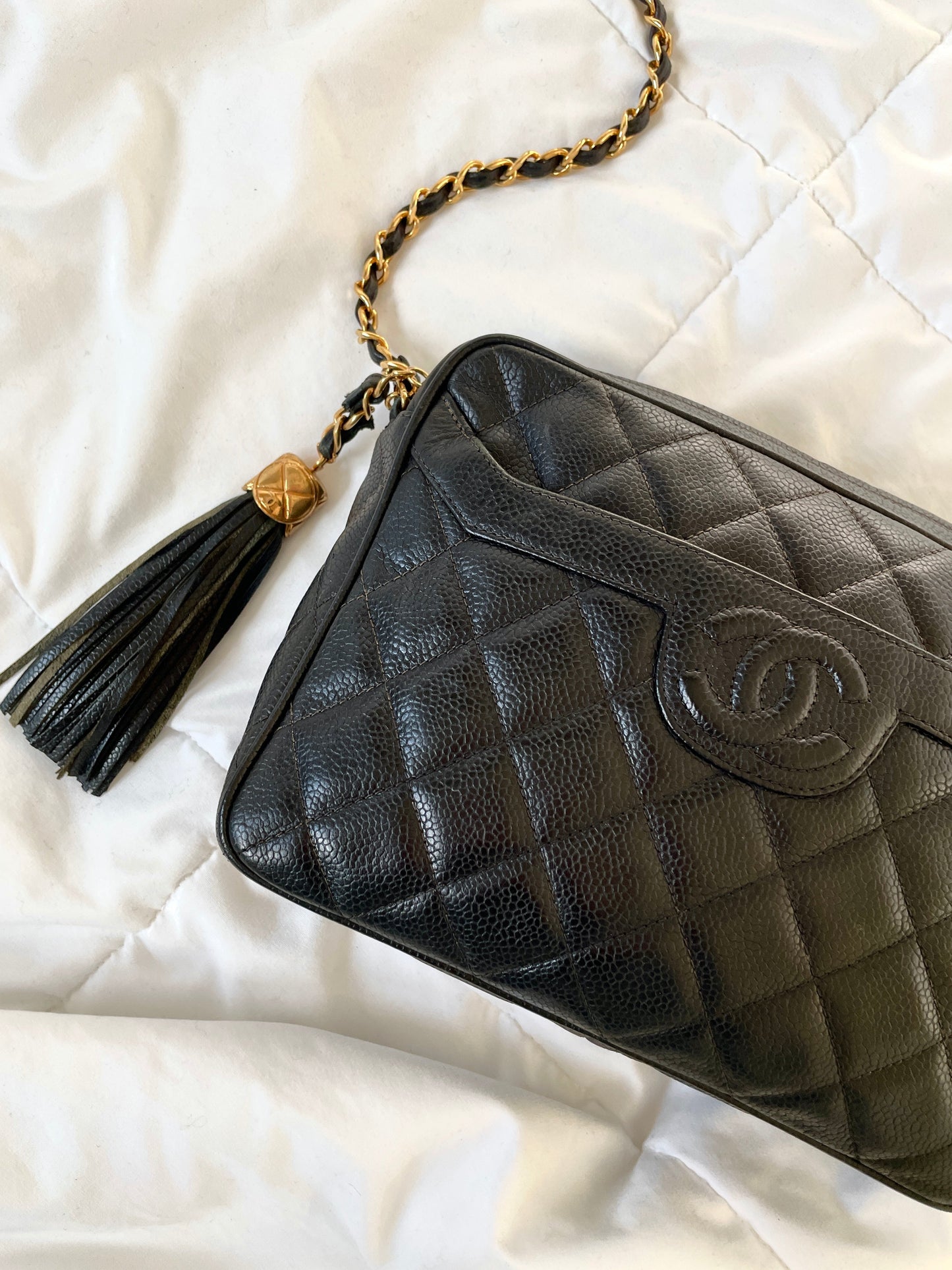 Chanel Caviar Camera Bag