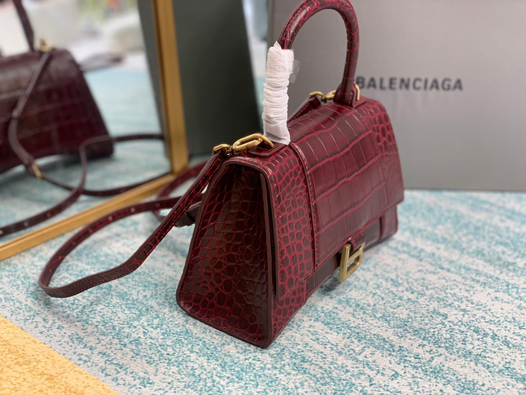 Balenciaga Hourglass Small Top Handle Bag