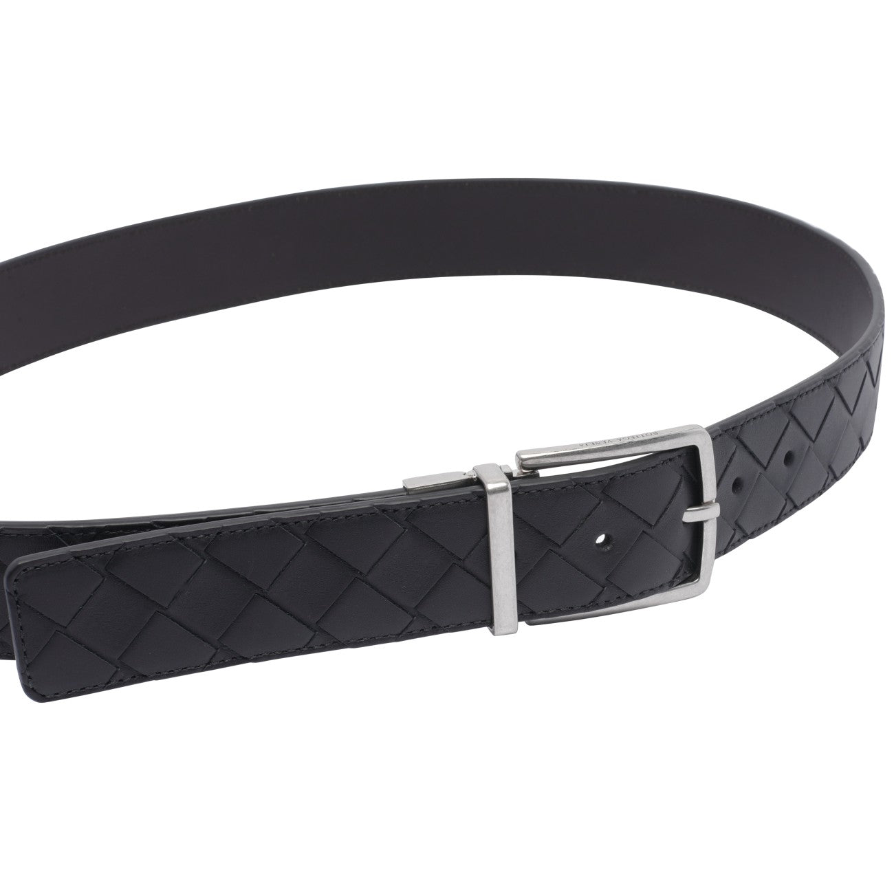 Bottega Veneta Men Intrecciato Reversible Belt