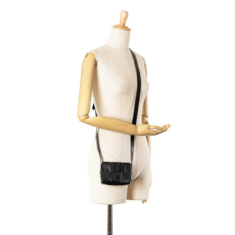 Bottega Veneta Maxi Intrecciato Candy Cassette Leather Crossbody Bag