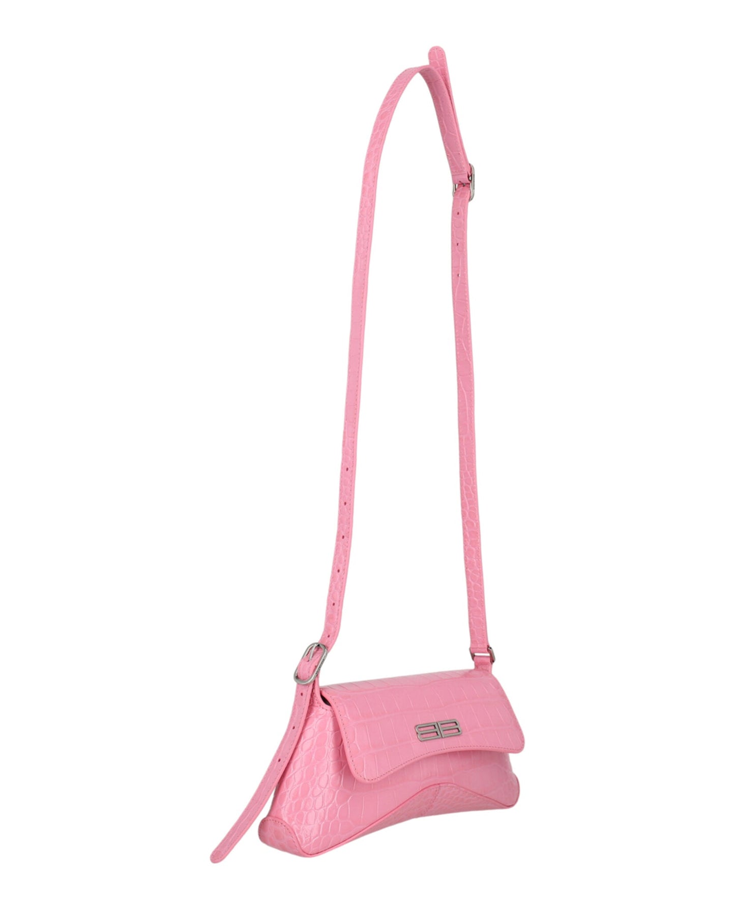 Balenciaga Embossed Croc Shoulder Bag Womens 6956452-108Y-5812