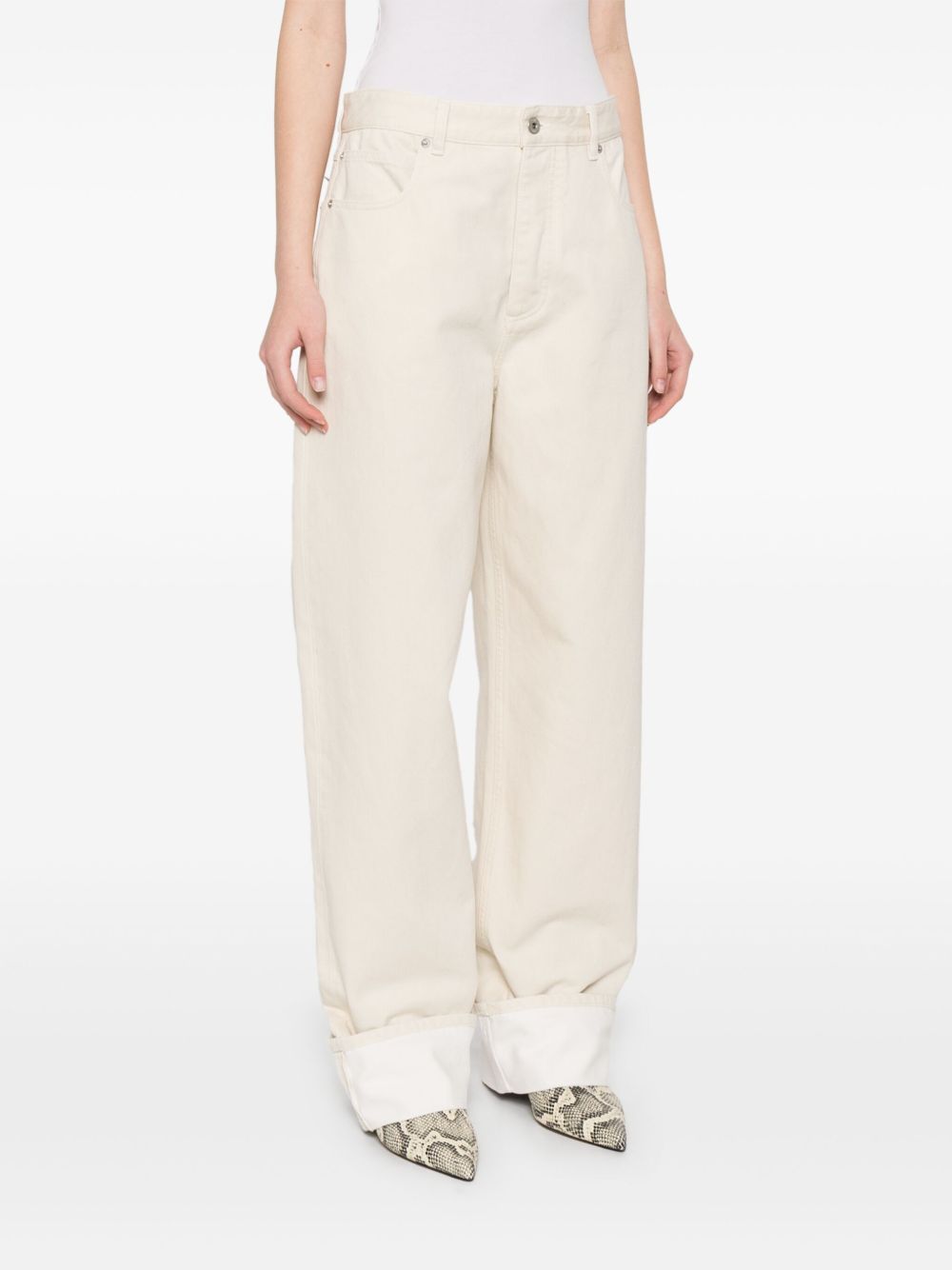 Bottega Veneta Women Denim Cotton Jeans