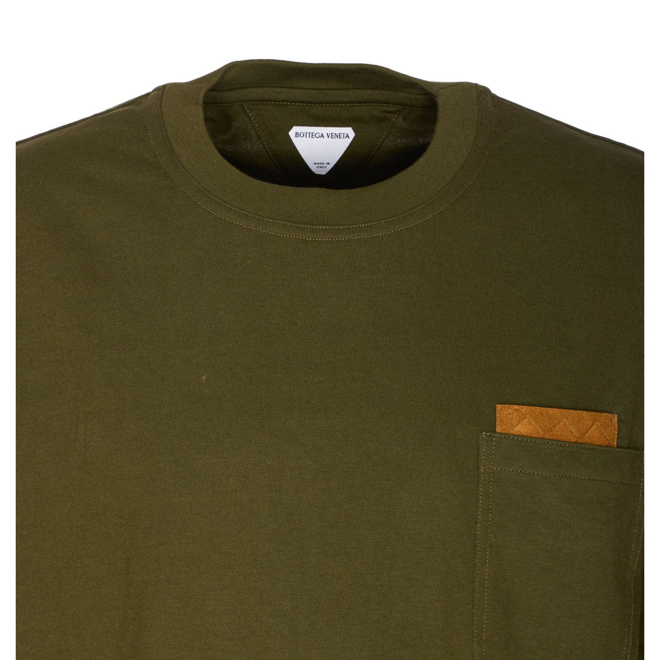 Bottega Veneta Men T-Shirt In Pima Cotton Jersey