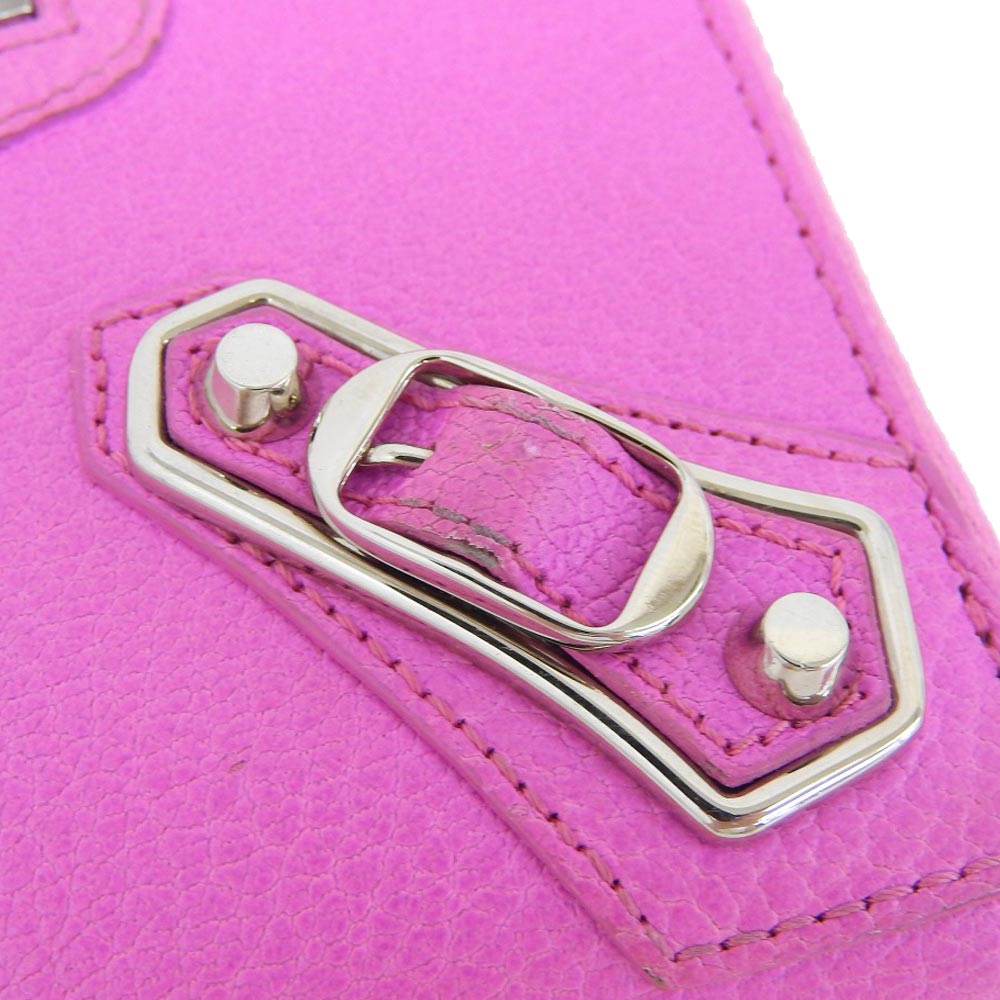 Balenciaga Classic Metallic Edge Continental Wallet