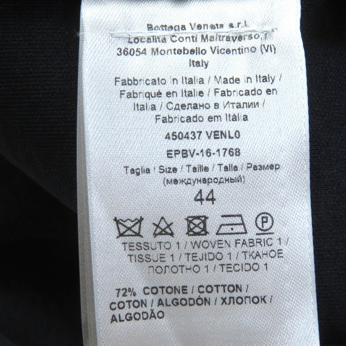 Bottega Veneta Leather Tweed Skirt Navy 44