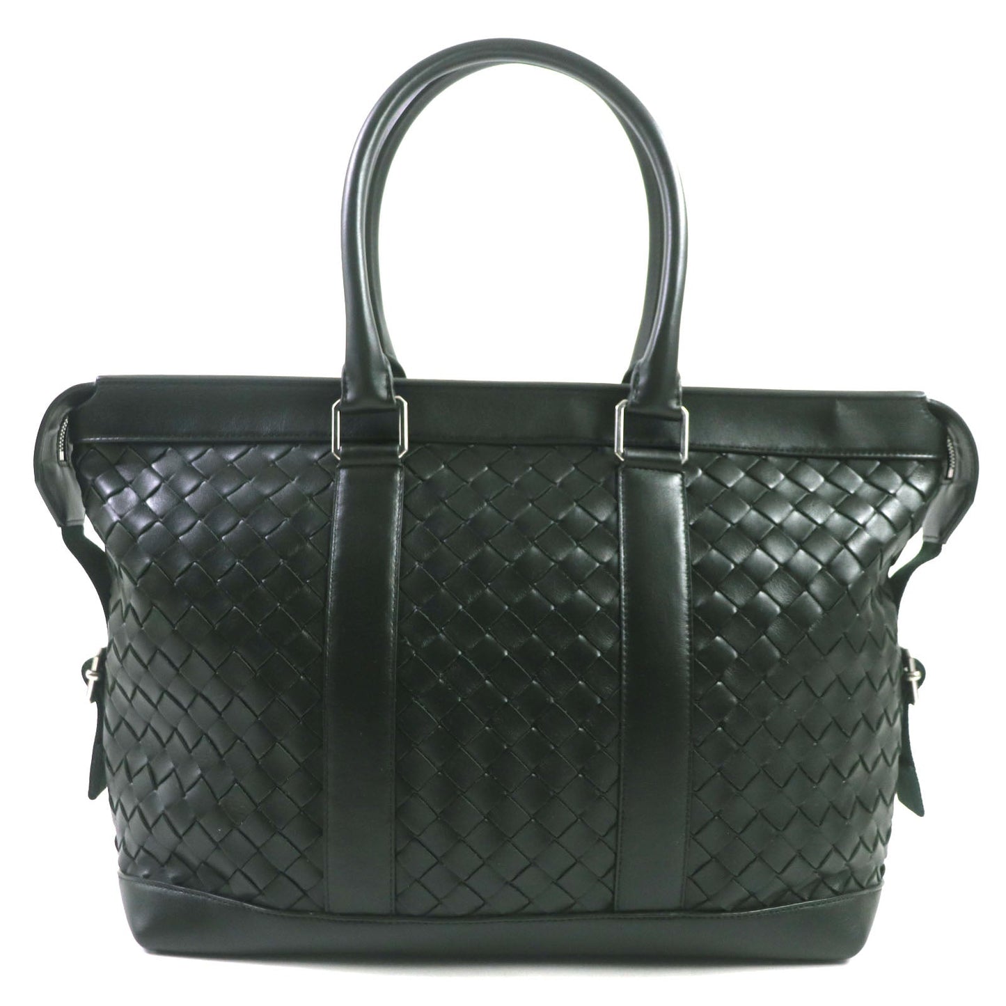 Bottega Veneta Leather Intrecciato Tote Bag