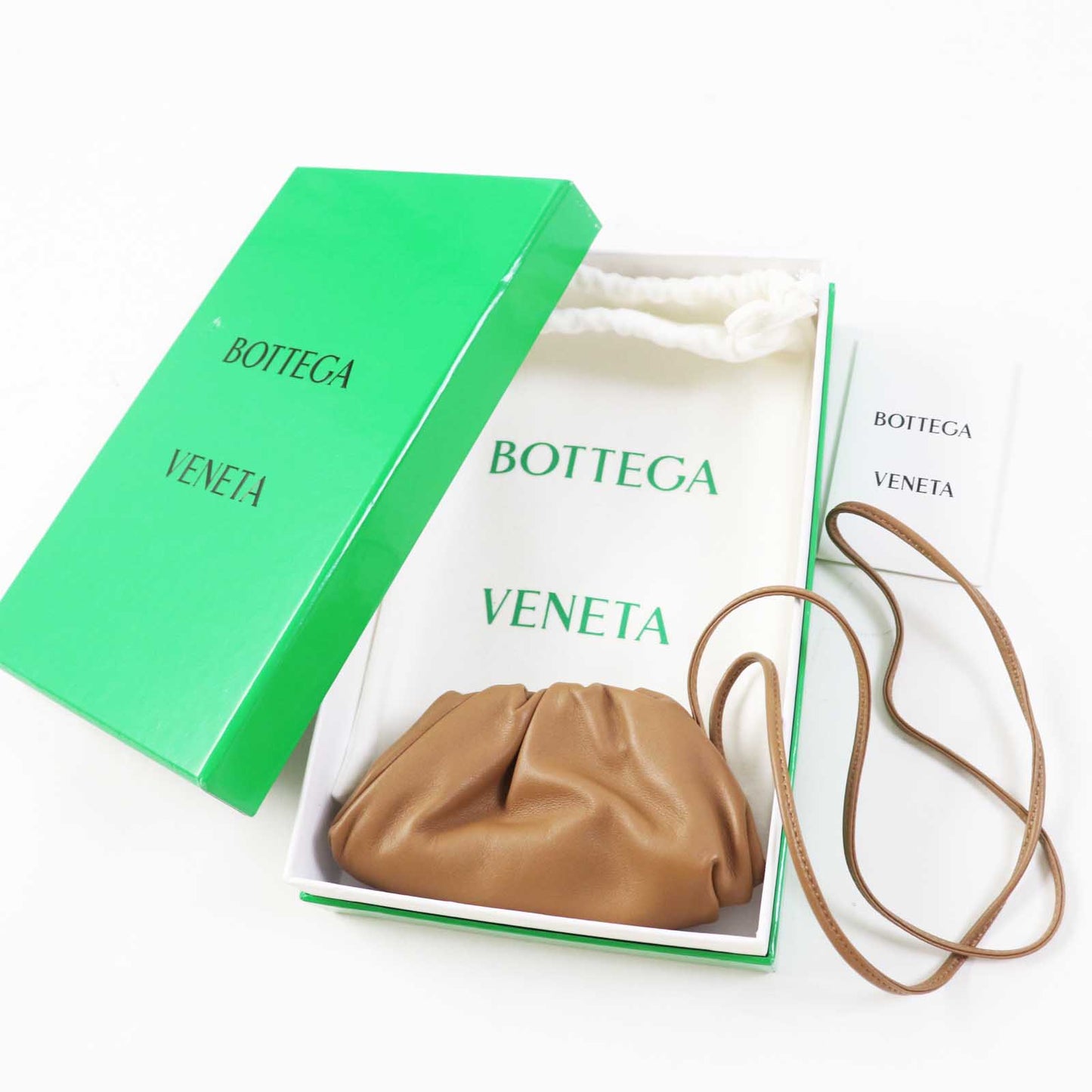 Bottega Veneta Leather Pouch Coin Case