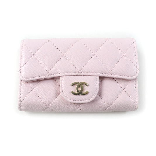 Chanel Classic Flap Lambskin Card Case AP0214