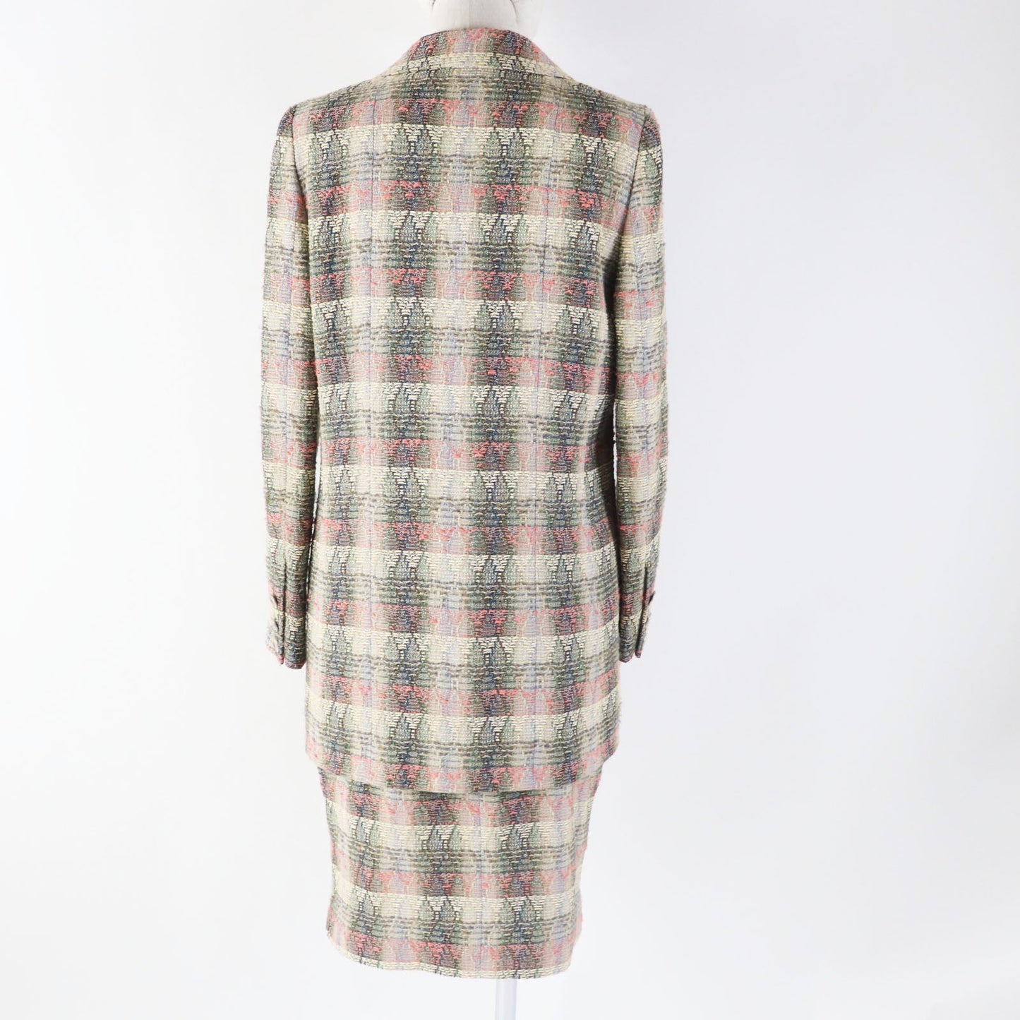 Chanel Tweed Double Breasted Setup 38