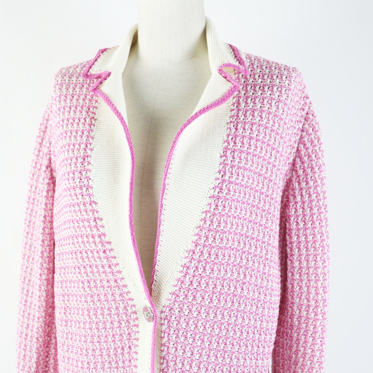 Chanel Cotton Lion Button Cardigan P72239