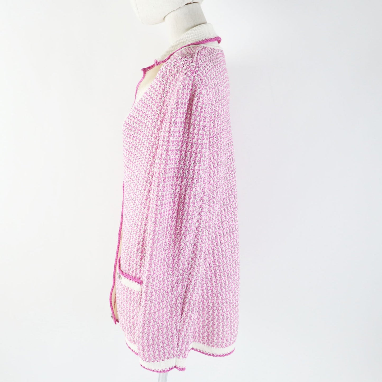 Chanel Cotton Lion Button Cardigan P72239