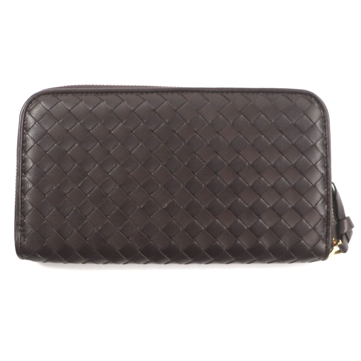 Bottega Veneta Leather Zip Wallet 114076