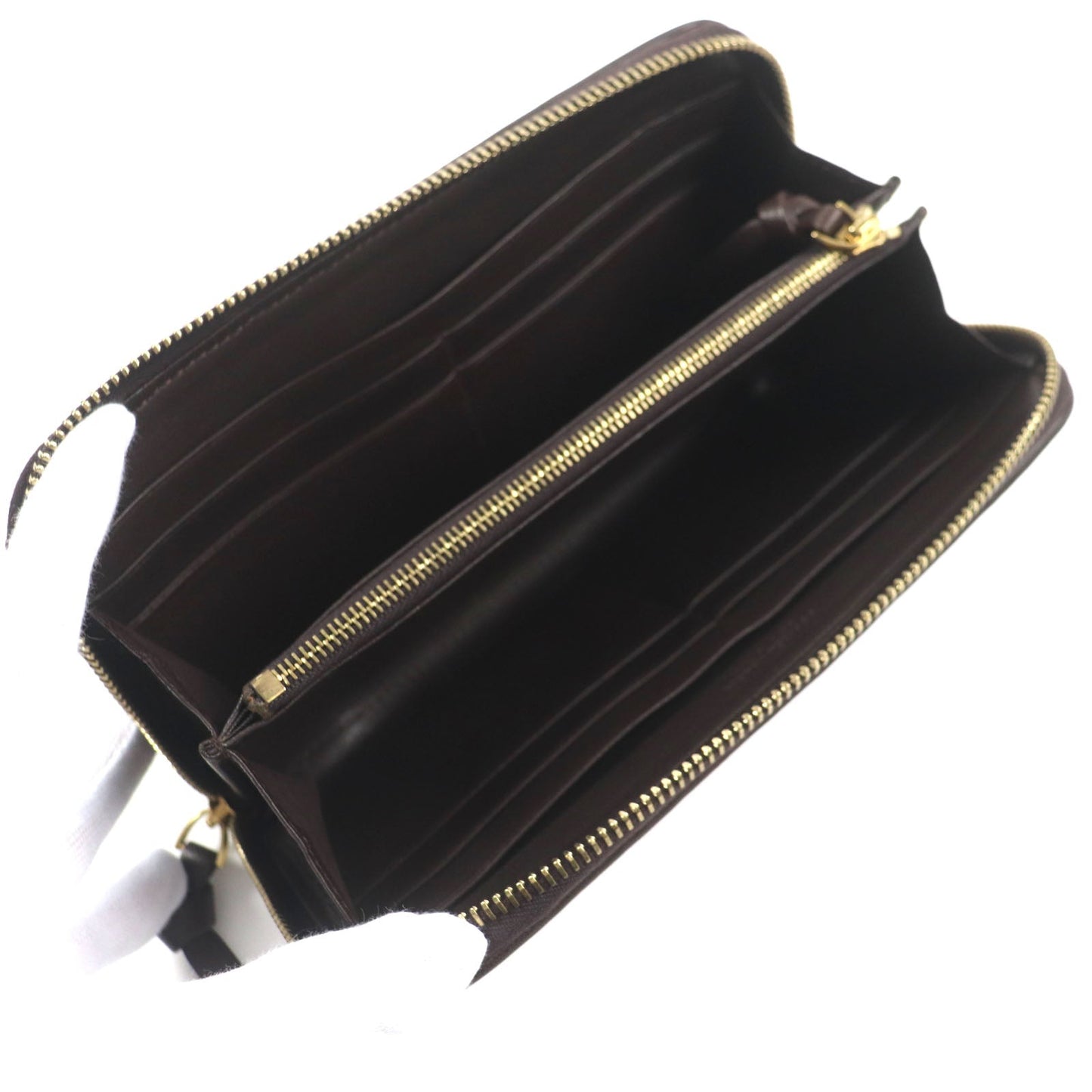 Bottega Veneta Leather Zip Wallet 114076