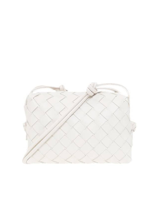 Bottega Veneta Women's Mini Loop Camera Shoulder Bag White