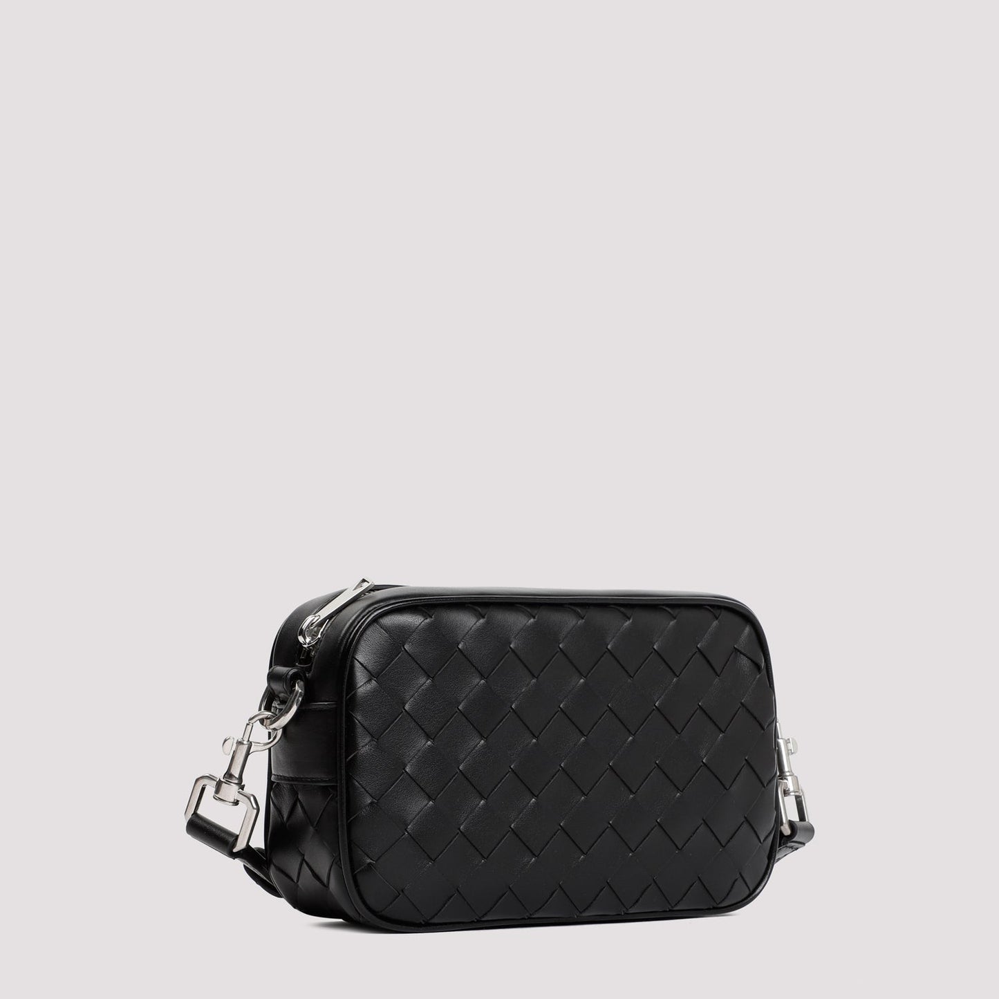 Bottega Veneta Leather Camera Mini Shoulder Bag Unisex