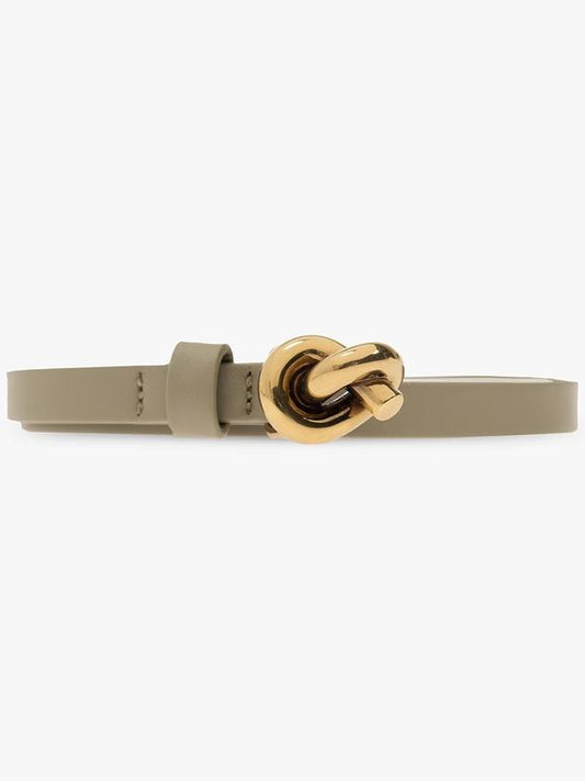 Bottega Veneta Bottega Veneta Leather Belt, Women's, Green