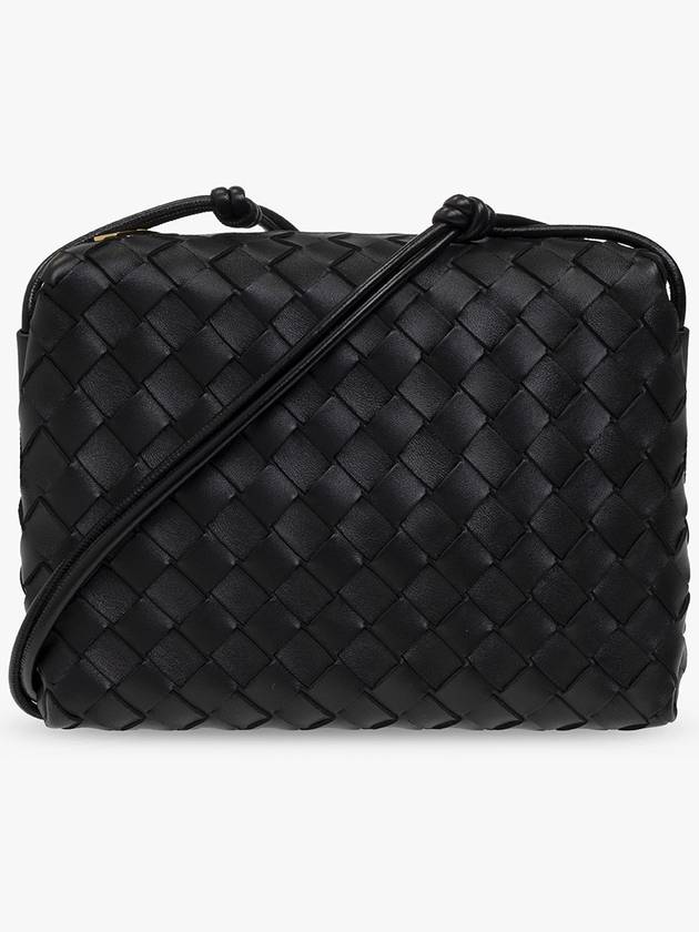 Bottega Veneta Loop Camera Small Cross Bag Black