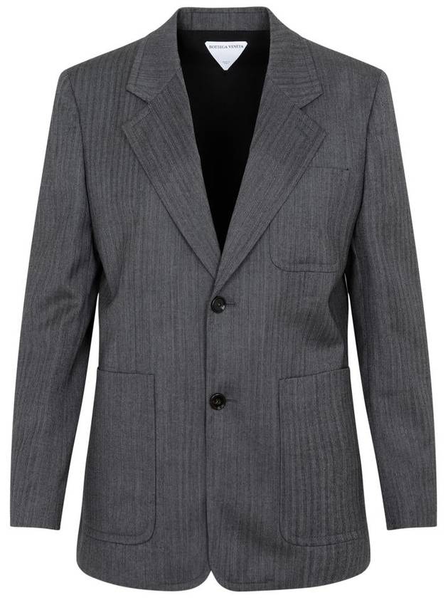 Bottega Veneta 23 ss Chevron Pattern Jacket 724202V2KF01264 B0040202034