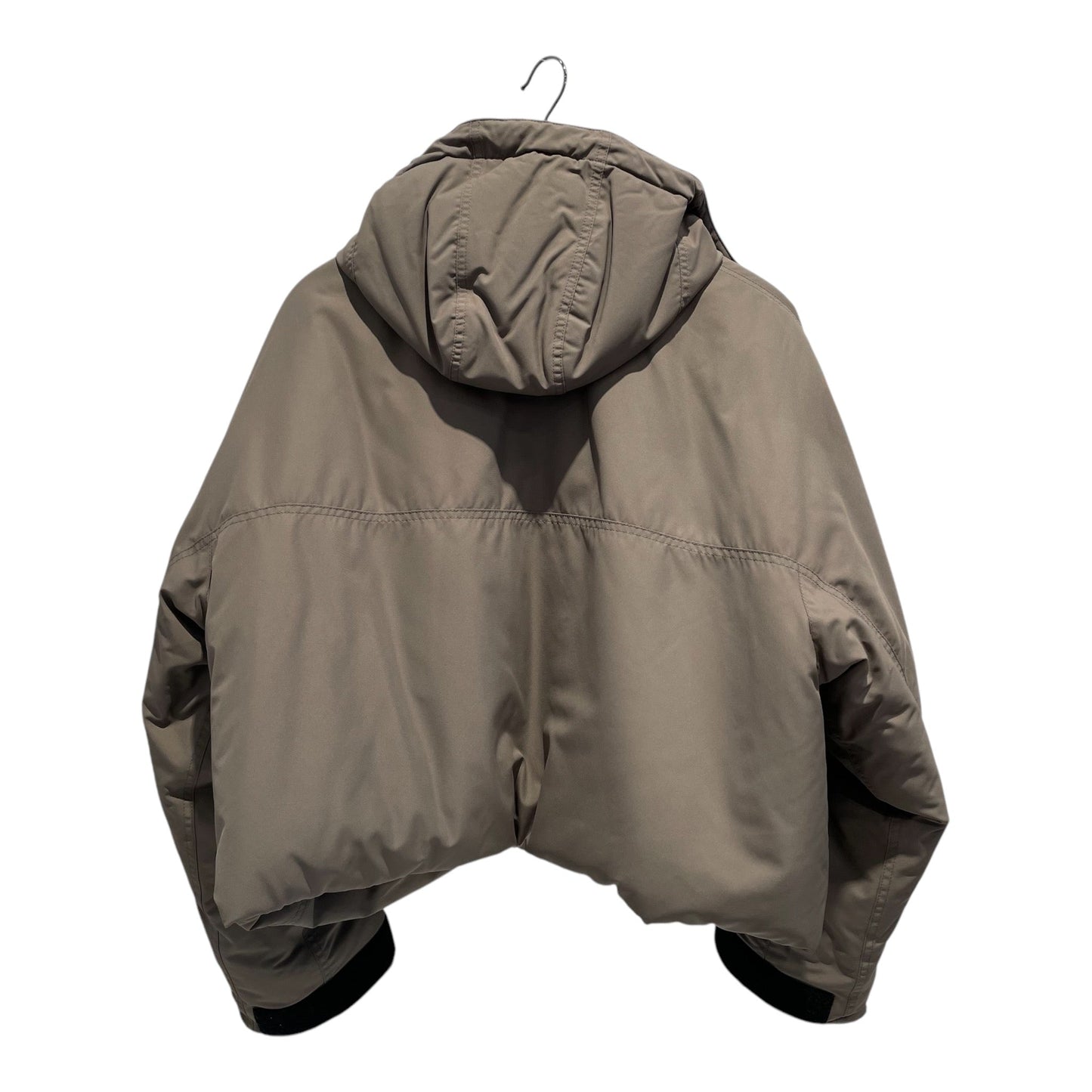 BALENCIAGA/Mountain Parka/34/Nylon/KHK/Hooded Oversized Jacket