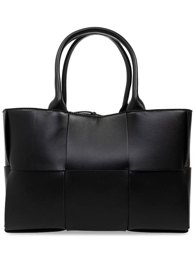 Bottega Veneta Arco Intrecciato Small Tote Bag Black