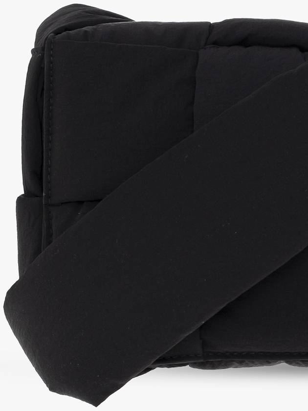 Bottega Veneta Padded Tech Cassette Cross Bag Black