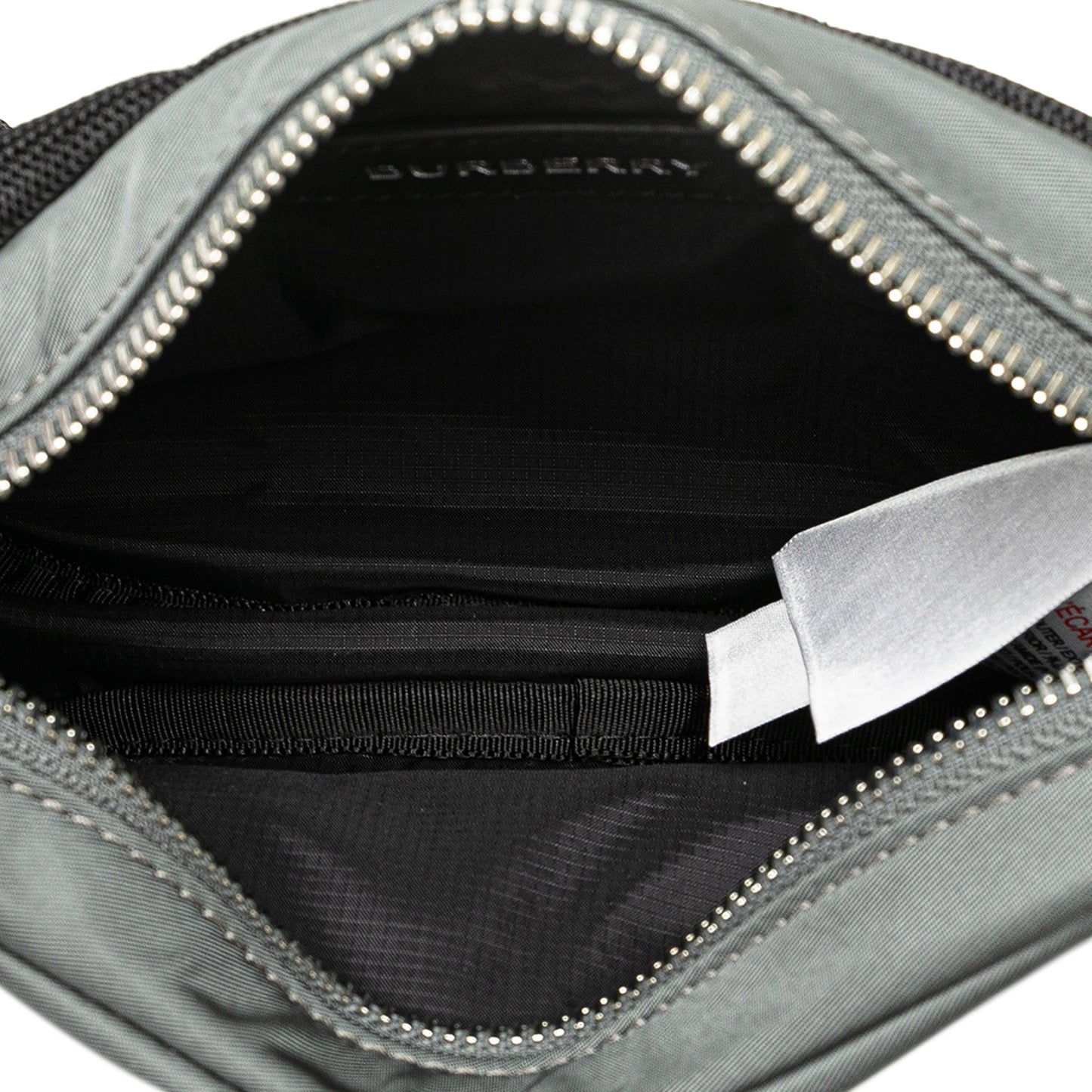 Gray Burberry Nylon Cannon Bumbag Belt Bag