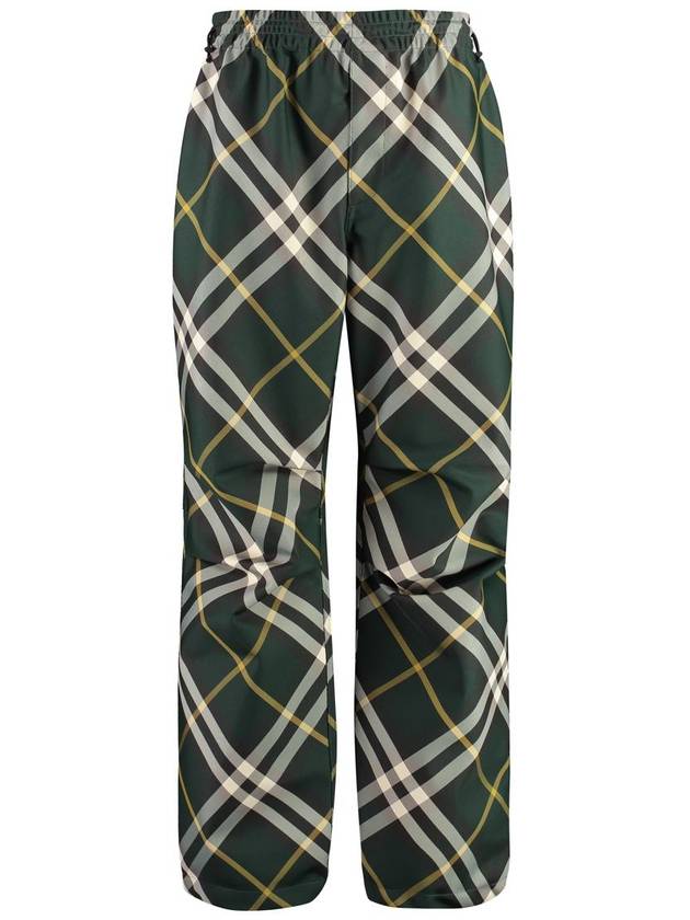 Burberry wide check pants 8082034