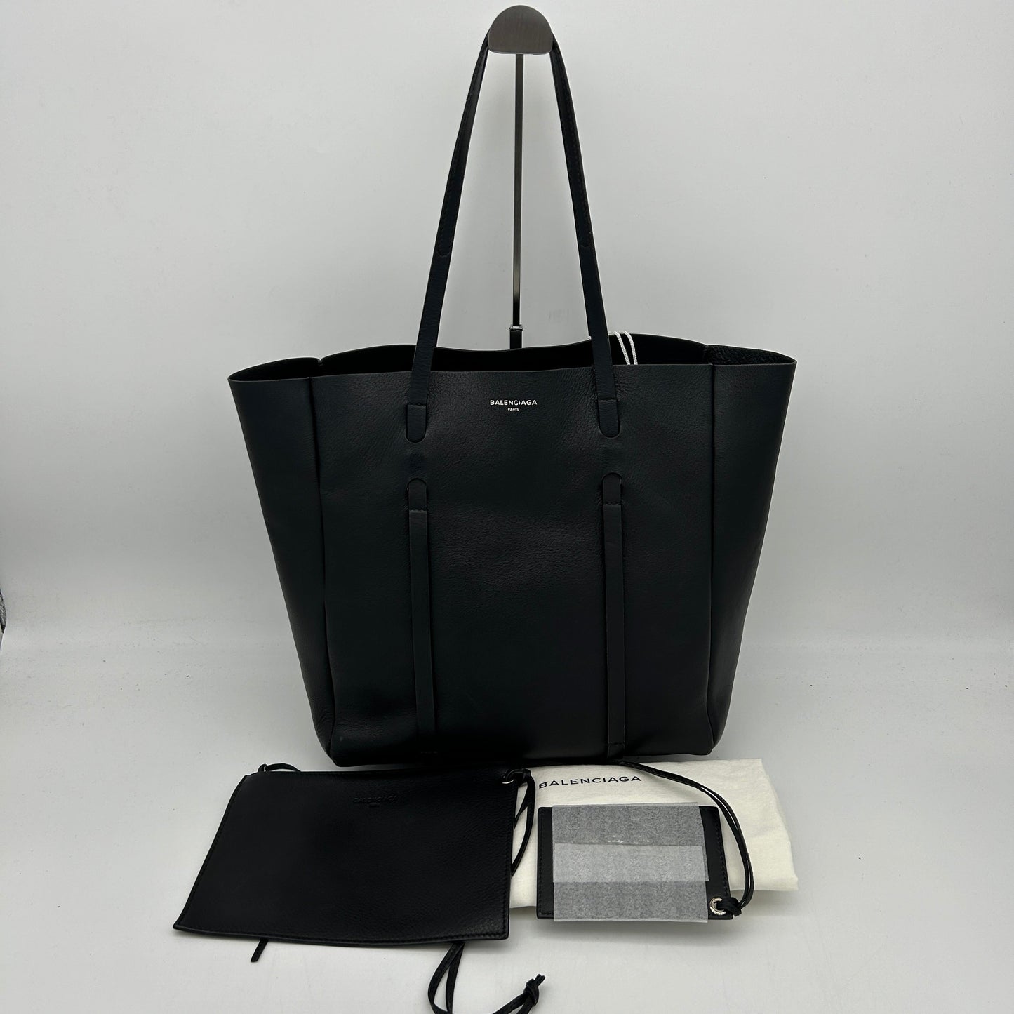 Balenciaga Everyday Black Tote Bag Leather Large