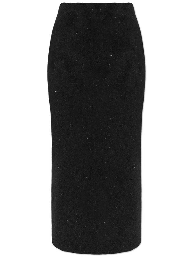 Bottega Veneta Bottega Veneta Wool Skirt, Women's, Black