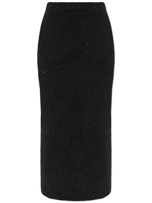 Bottega Veneta Bottega Veneta Wool Skirt, Women's, Black