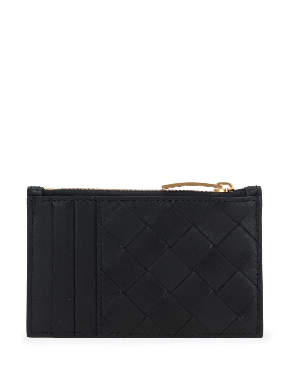 Bottega Veneta Women Portacarte Intrecciato Con Zip
