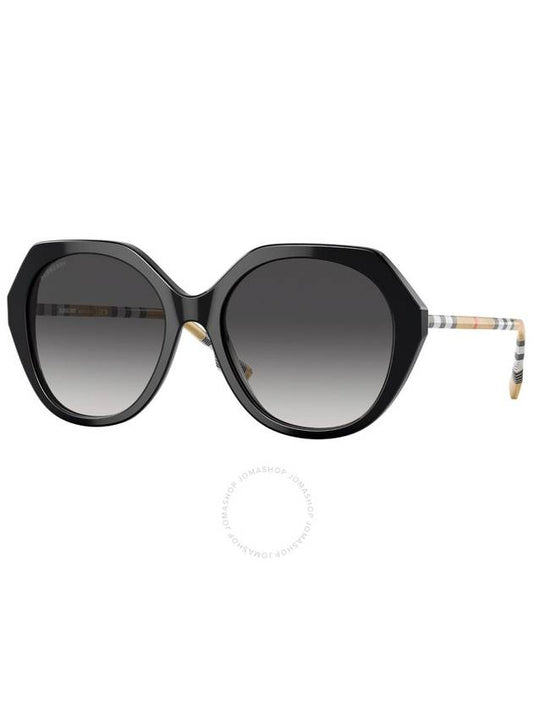 Burberry Burberry Vanessa Grey Gradient Irregular Ladies Sunglasses BE4375F 38538G 57