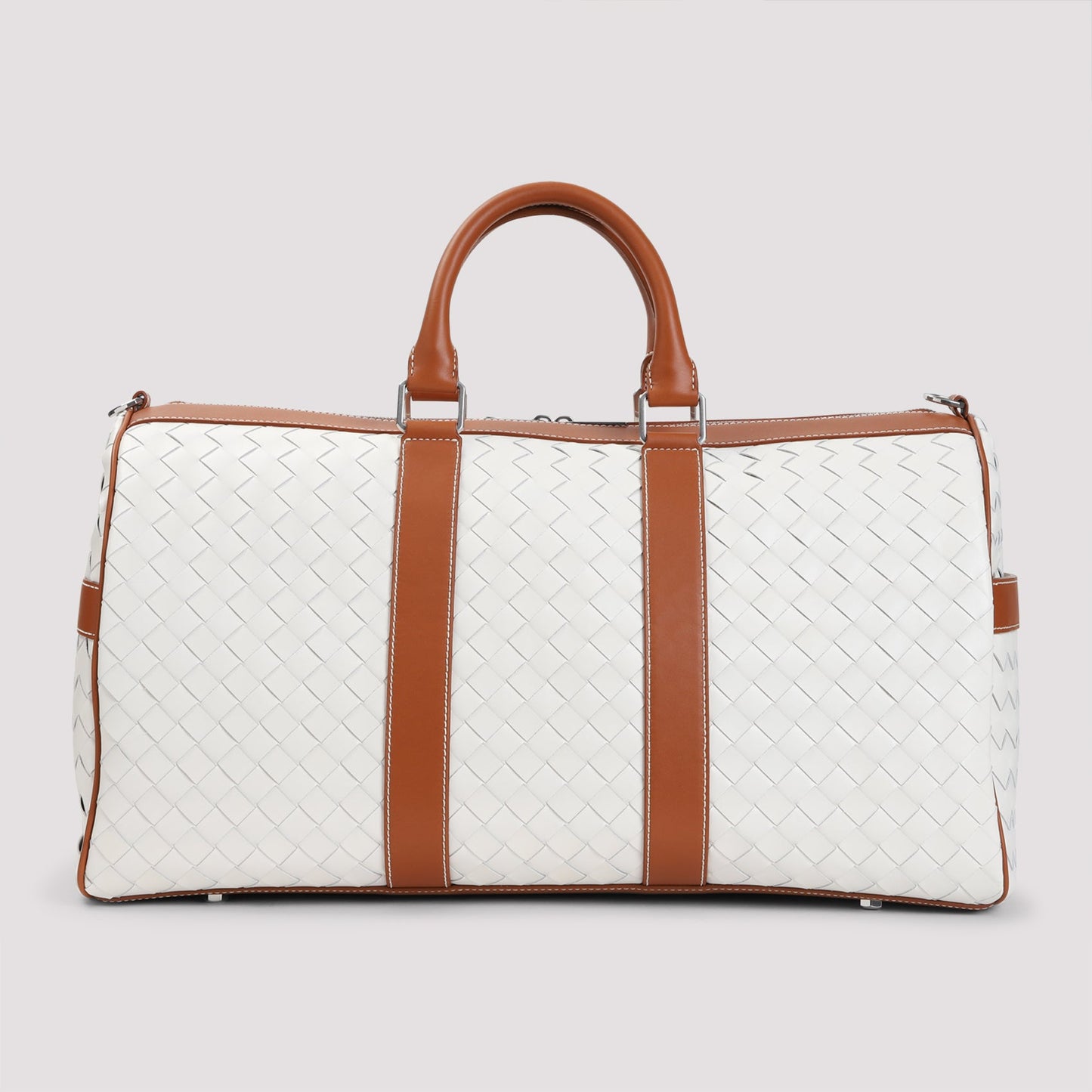 Bottega Veneta Medium Classic Intrecciato Duffle Bag Men